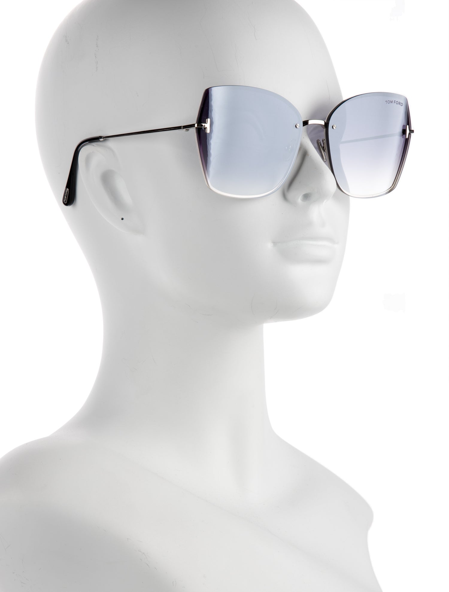 Tom Ford Oversize Gradient Sunglasses
